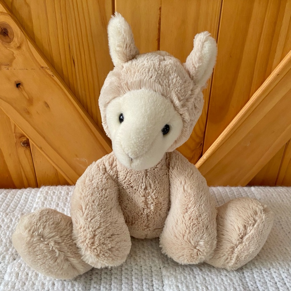 Aurora Purely Luxe Baby Llama Plush